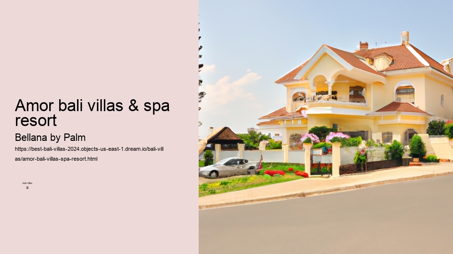 amor bali villas & spa resort