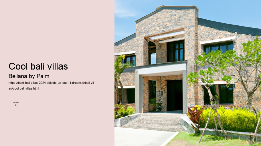 cool bali villas